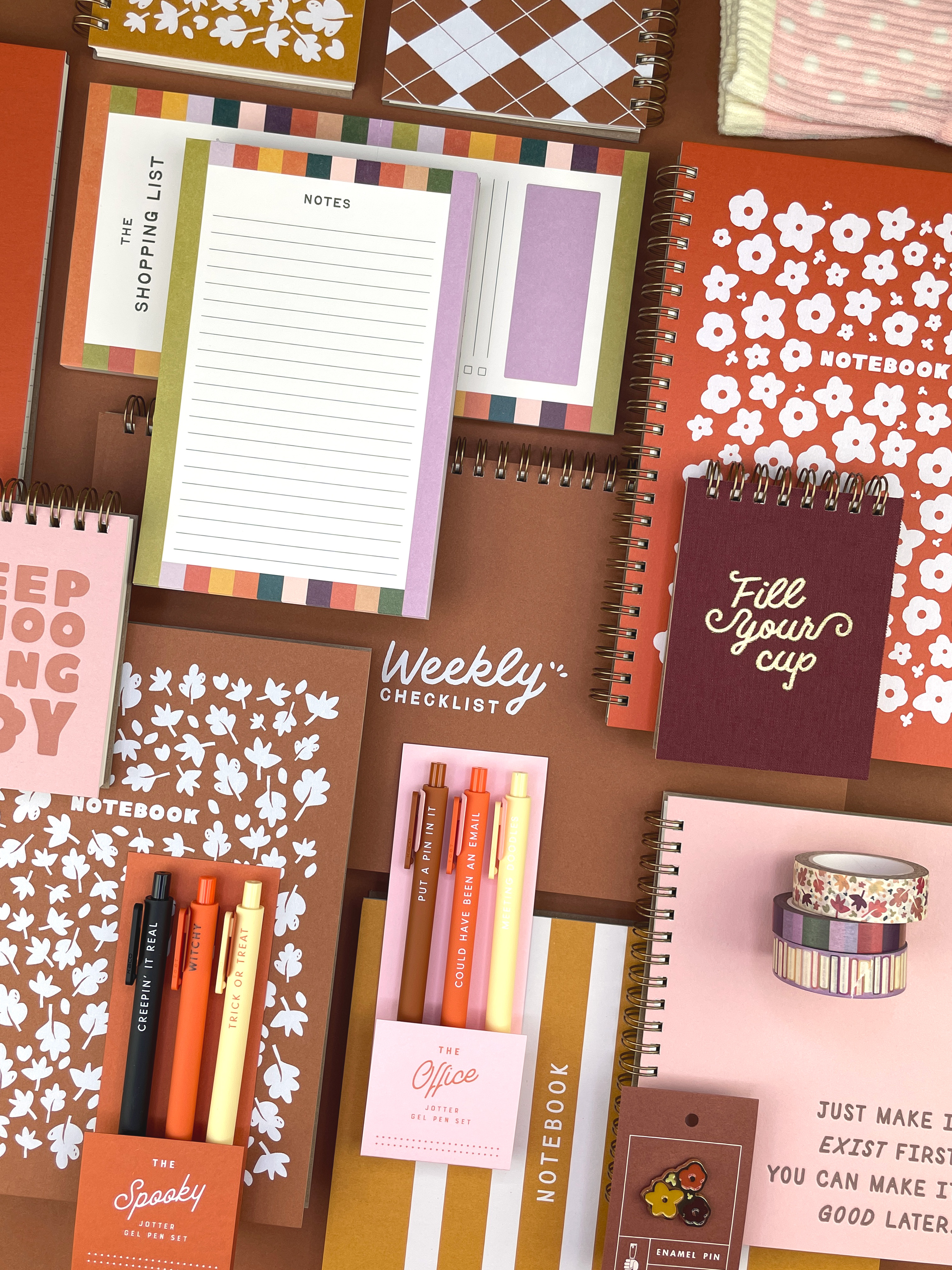 Leaf Pattern Mini Jotter - Image 3