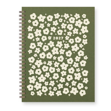 2027 Floral Pattern Dated Planner : Calendar Year