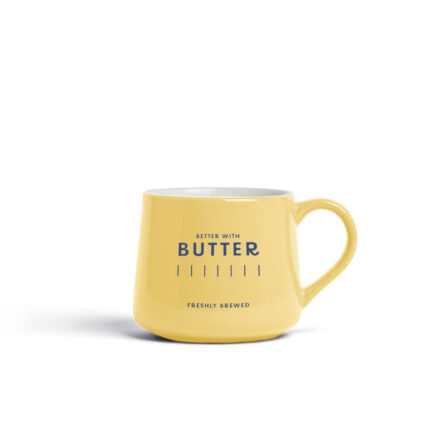 Better With Butter Ceramic Coffee Mug