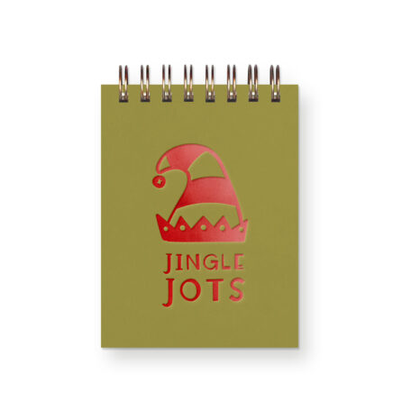 Jingle Jots Elf Holiday Mini Jotter Notebook