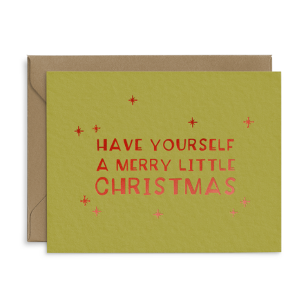 Merry Little Christmas Greeting Card