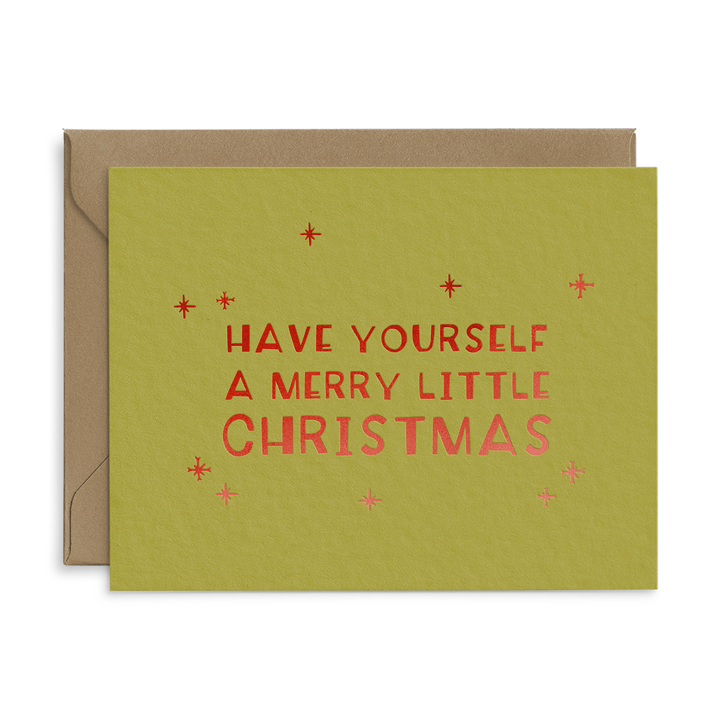 Merry Little Christmas Greeting Card