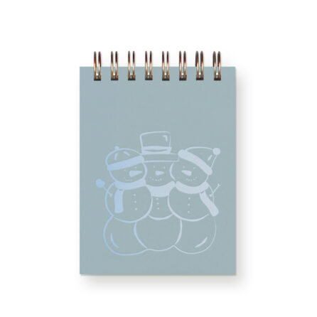 Snowmen Buddies Holiday Mini Jotter Notebook